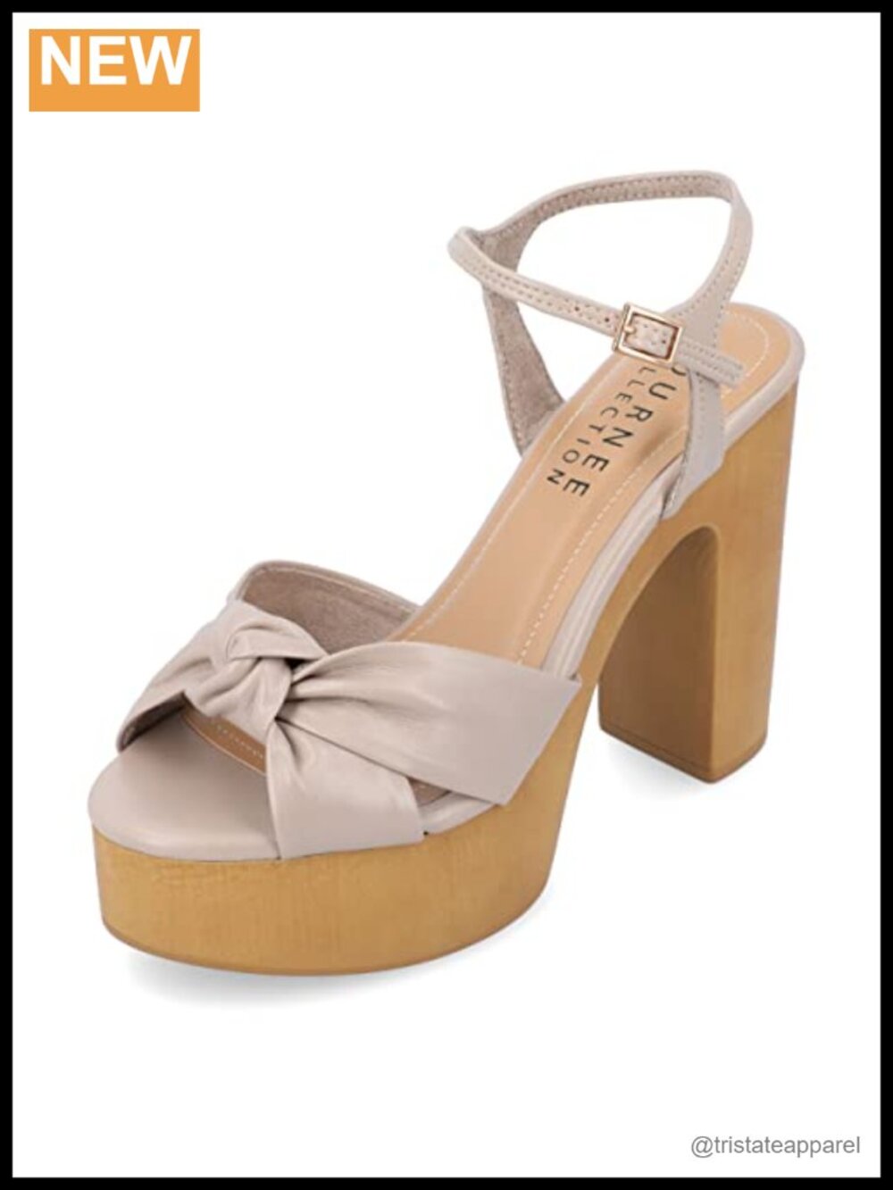 Comfort Foam Platform Sandals Open Toe Ankle Strap Buckle